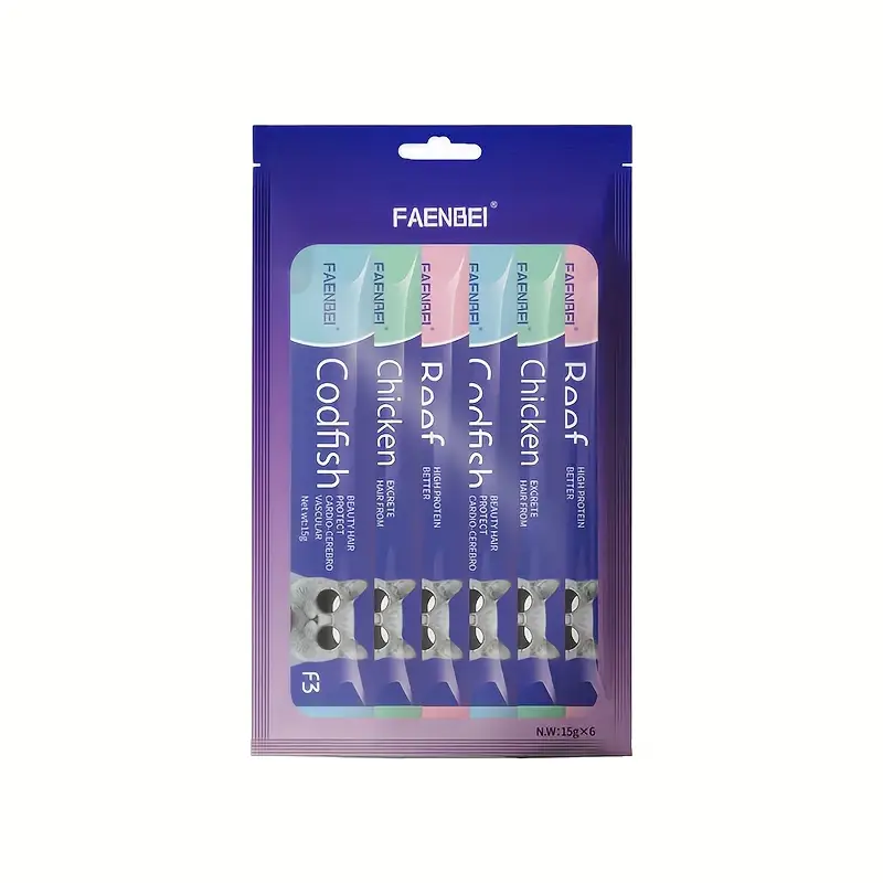 Faenbei Premium Kedi Ödül Maması Karışık 3 koli